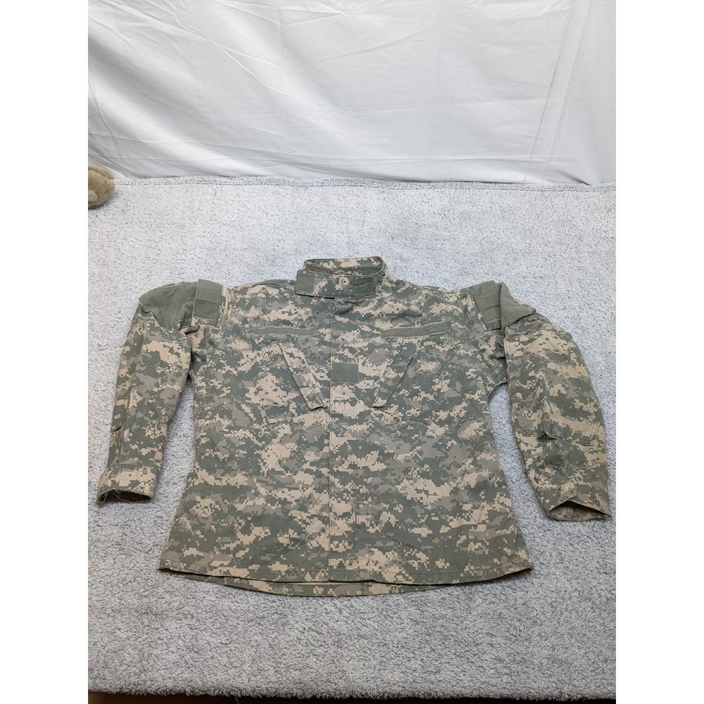 US ARMY Propper Military Digital Camo Zip Up ‎ Jacket Small/Reg 8415-01-519-8599